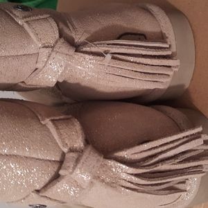 Bear paw shimmer women boots